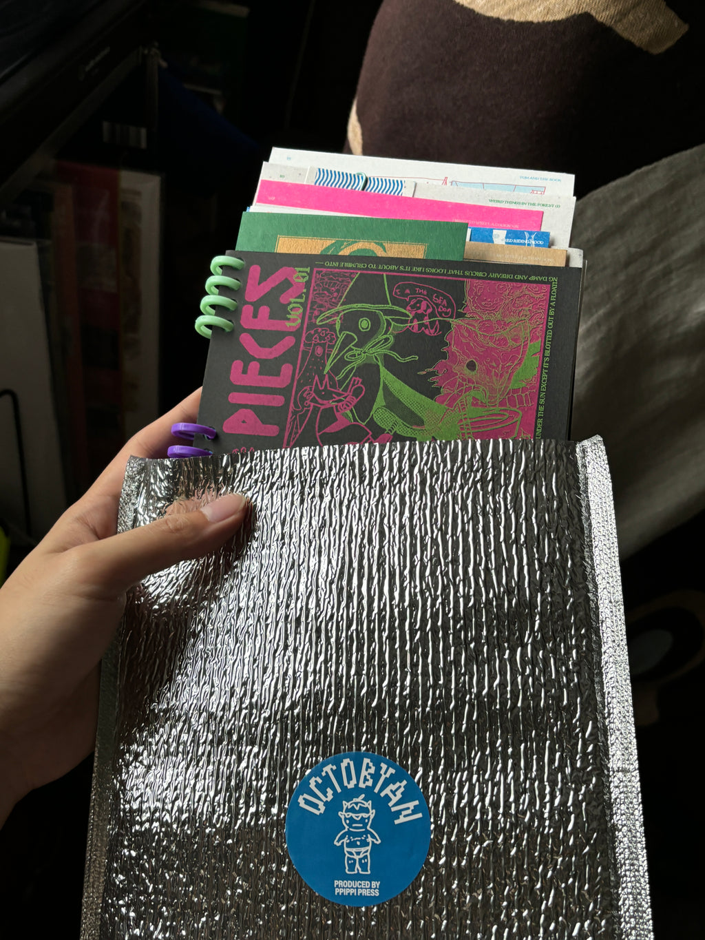 PIECES VOL 1 -  A Riso-printed Sketch Collection