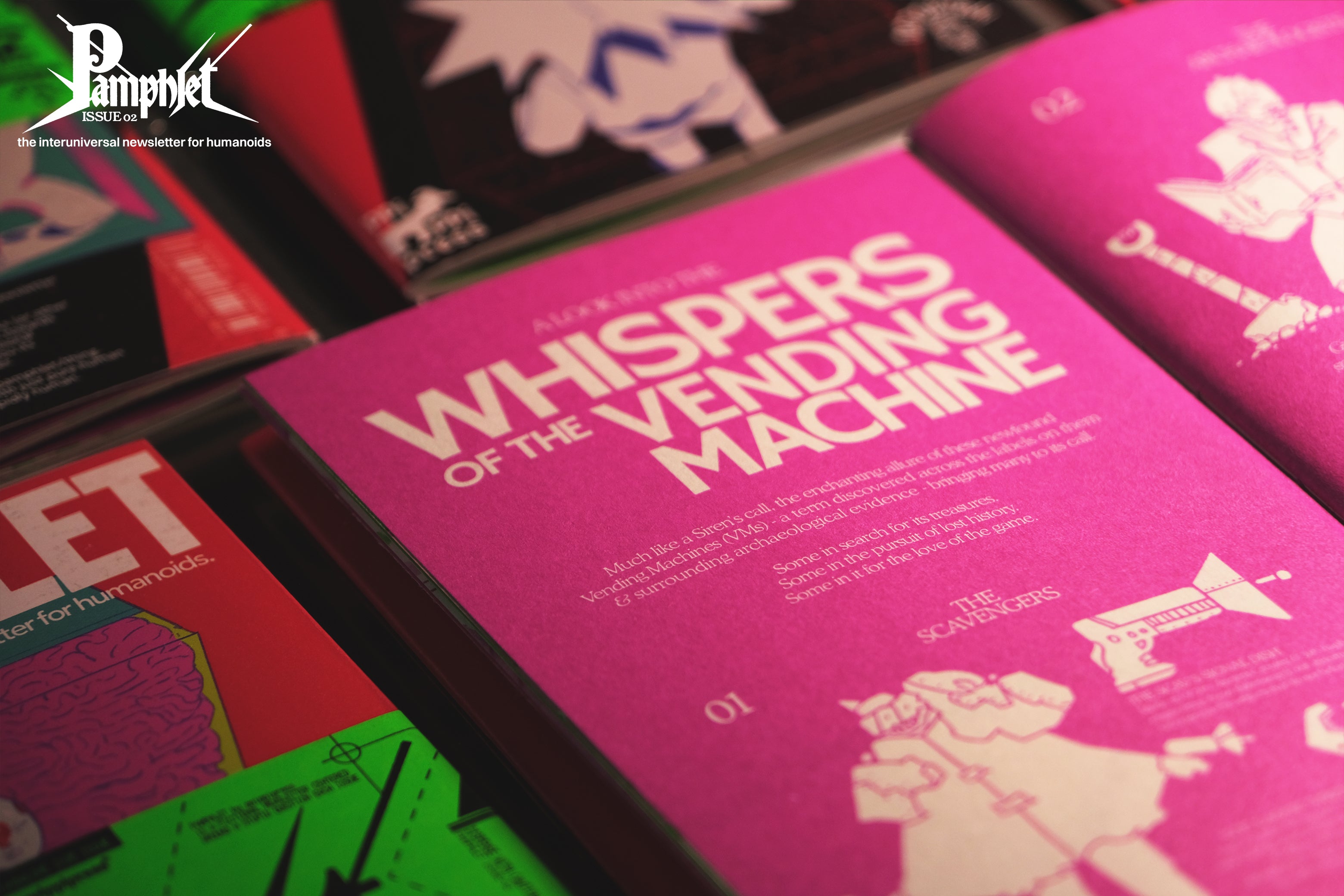 PAMPHLET Issue 02: VENDING MACHINE?